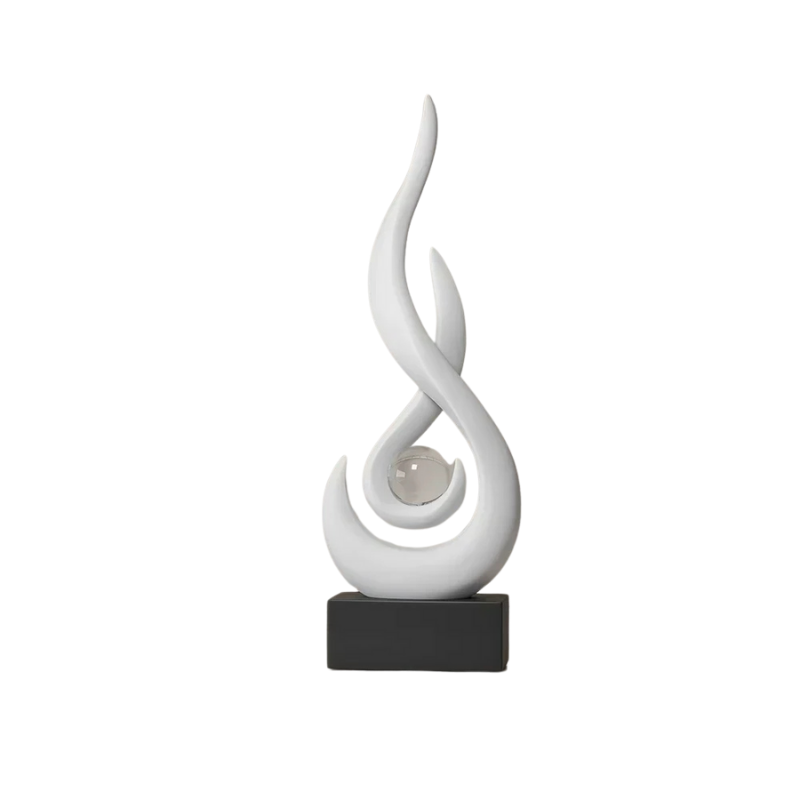 Escultura Abstrata para sua Decoração em Cerâmica da Bolt