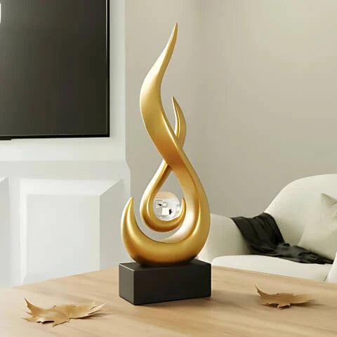 Escultura Abstrata para sua Decoração em Cerâmica da Bolt