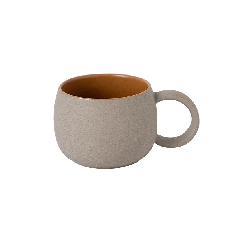 Caneca de Cerâmica com Pires Vintage Bolt - Charme Retrô e Elegância - Bolt Decor