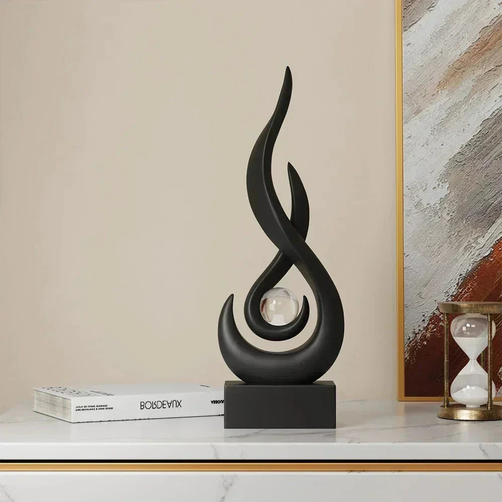 Escultura Abstrata para sua Decoração em Cerâmica da Bolt