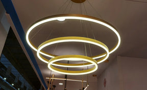 Crie um Ambiente Único: Lustre Circular em Várias Cores - Bolt Decor