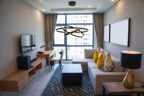 Crie um Ambiente Único: Lustre Circular em Várias Cores - Bolt Decor